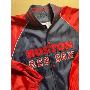 MLB Genuine Merchandise Boston Red Sox Jacket Full Snap Baseball‎ M